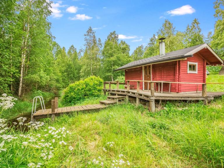 House with sauna & patio | Nature view — photo 3