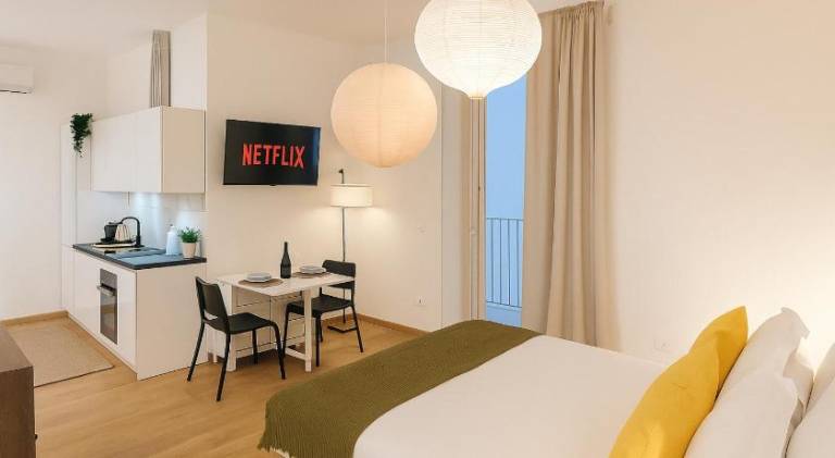 Rental apartment with patio in Trieste