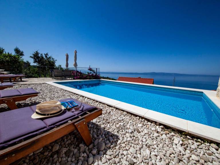 Ferienhaus in Podgora für max. 8 Personen, Ferienhaus in Podgora für max. 8 Personen,
