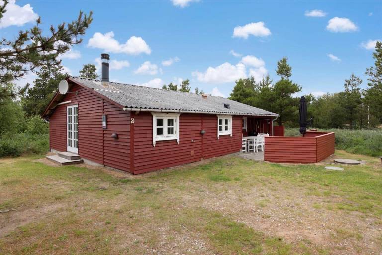 Ferienhaus mit Hund in Kongsmark f&uuml;r max. 6 Personen