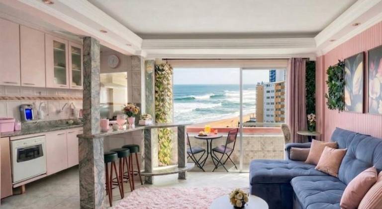 Beautiful rental apartment | Beach nearby | Perfect for remote work | Dogs allowed in Praia Grande