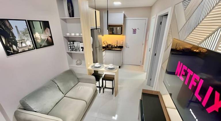 Rental apartment with 1 room for 3 persons in Curitiba