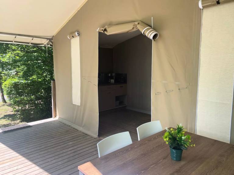 Camping and Gîtes du FAILLAL - Lodge 2 bedrooms 5 beds 5 people — photo 4