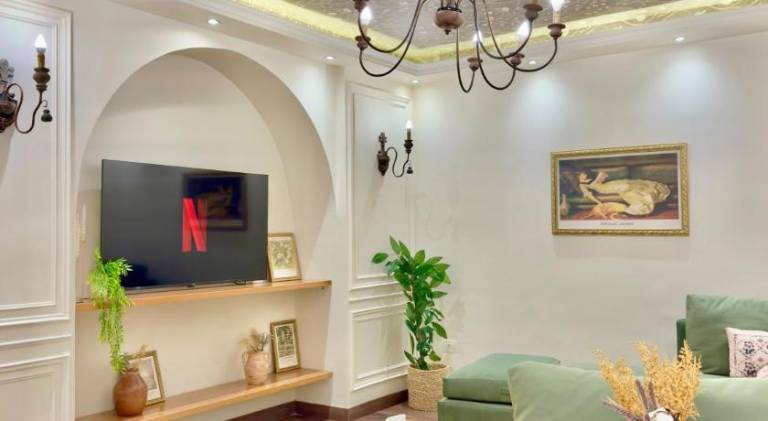 Apartment with patio & yard in Giza