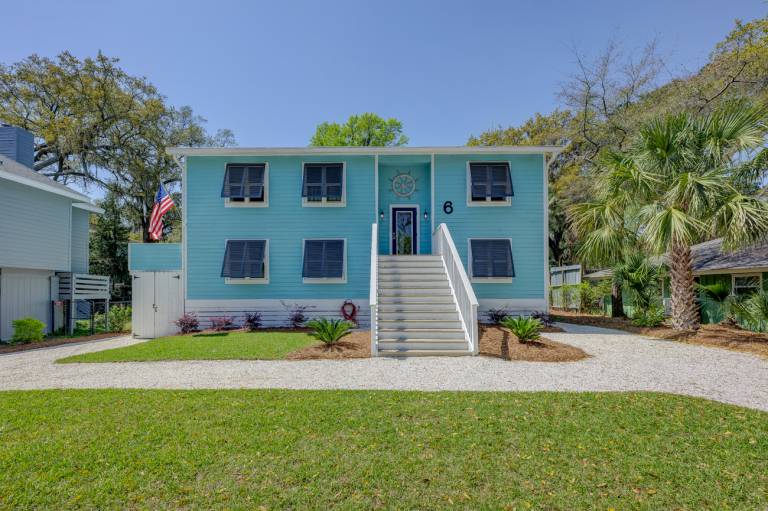 6B Gannet: Pet Friendly North Forest Beach Duplex. Downstairs Unit. Beach in Hilton Head Island, SC