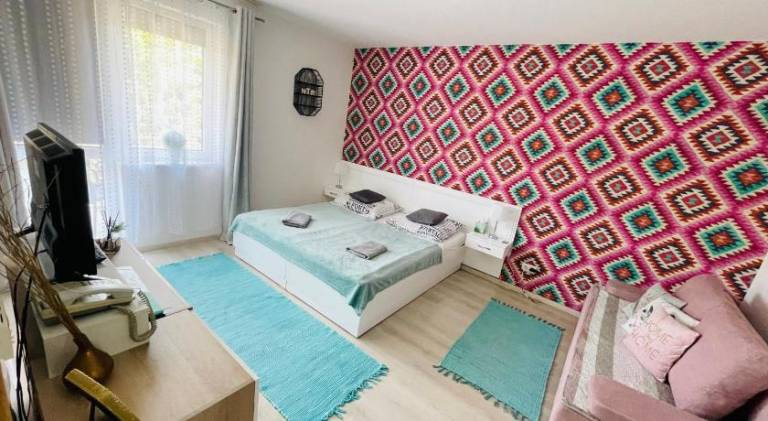 Serviced apartment with sauna & pool in Zalakaros