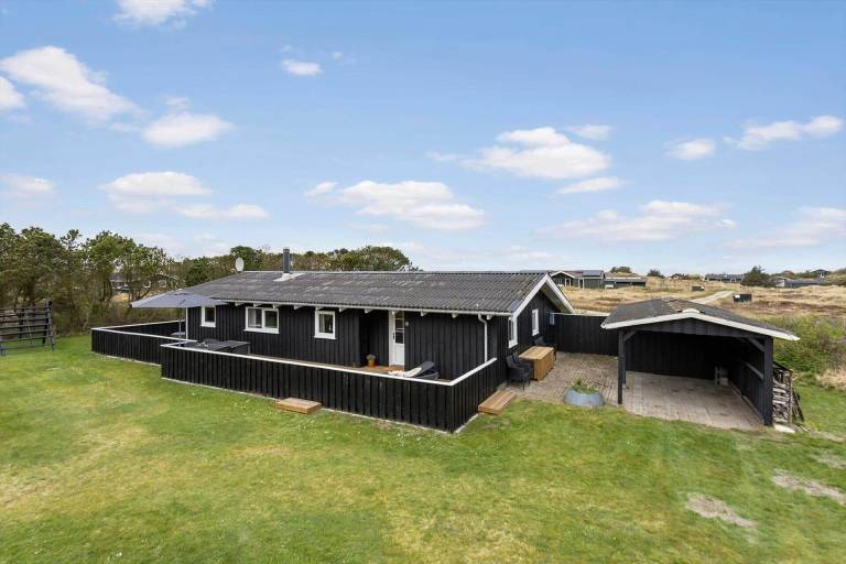 Ferienhaus mit Hund in Grønhøj für max. 6 Personen