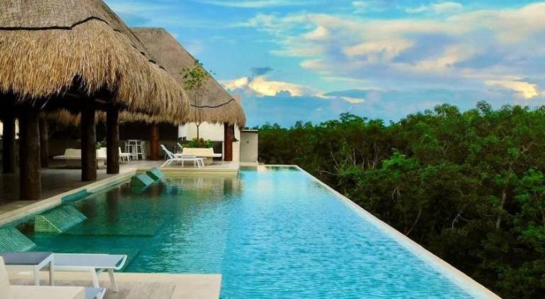 1 Rec. Vista a la Jungla Piscina Infinita Amenidades LX in Tulum