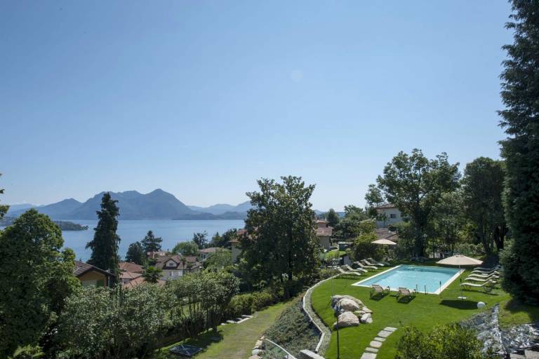 Ferienhaus mit Hund in Baveno, Lago Maggiore, Italien