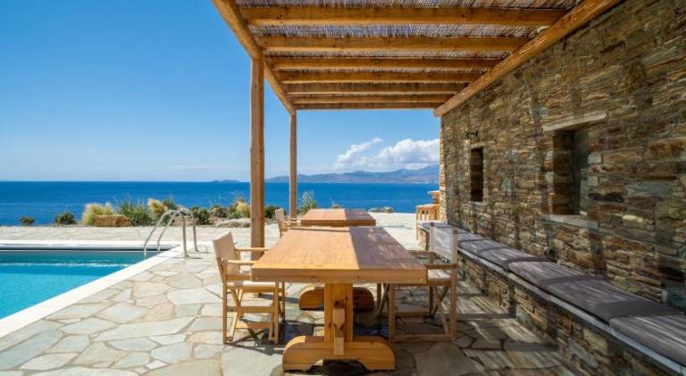 Villa with patio, garden & private pool — photo 3