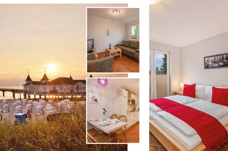 Ferienwohnung mit Hund in Seebad Ahlbeck für max. 4 Personen