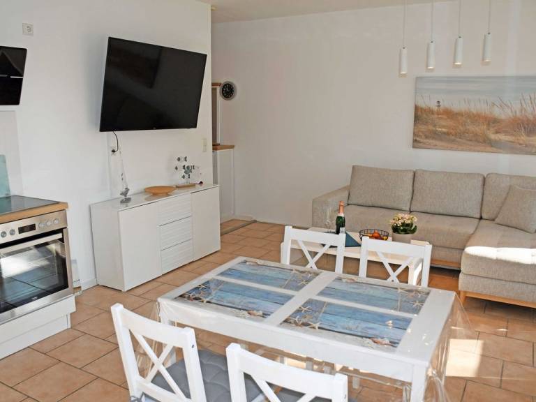 Familienfreundliches Apartment mit Terrasse, Grill und Garten | Nah am Strand | Haustiere sind willkommen