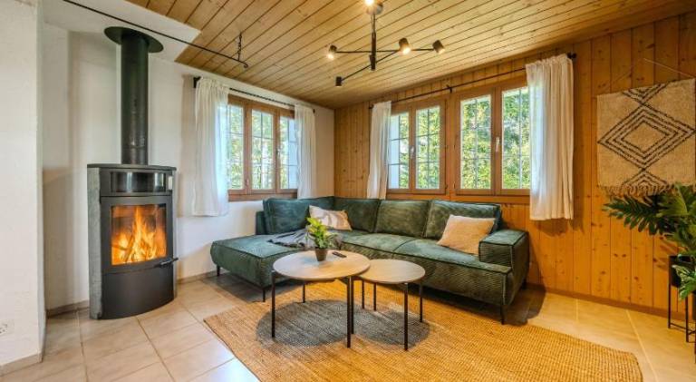 Holiday apartment with hot tub & patio in Interlaken