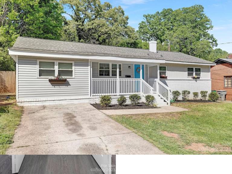 House with garden in Charlotte, NC