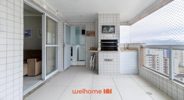 Rental apartment with 2 rooms for 7 persons in Praia Grande