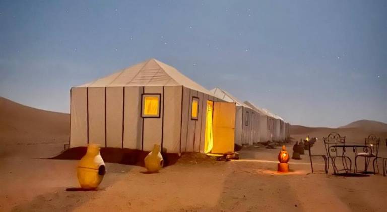 Beautiful tent with barbeque, patio & garden | Pet-friendly in Zagora
