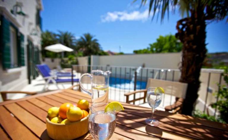 Family-oriented villa with pool, terrace & sauna | Pool view | Pet-friendly — photo 2