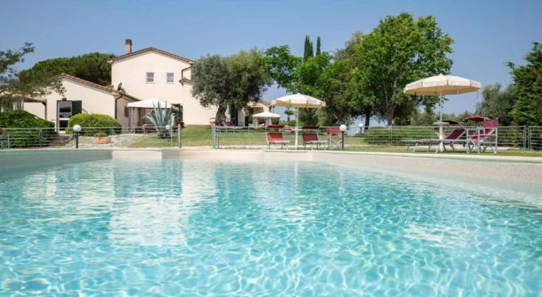 Farm with yard, pool & terrace in Massa Marittima