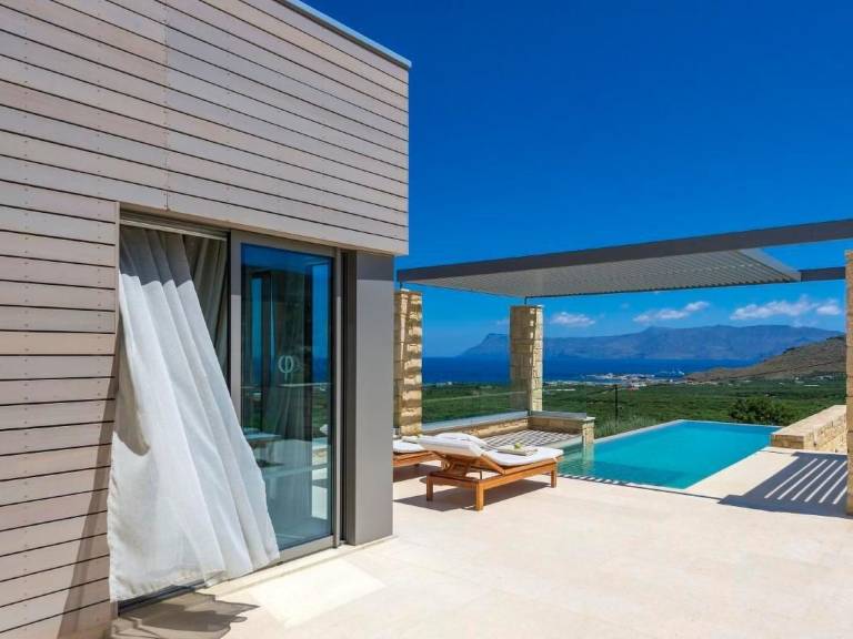 Fully equipped charming vacation home with BBQ & terrace | Mountain view | Pets allowed in Kissamos