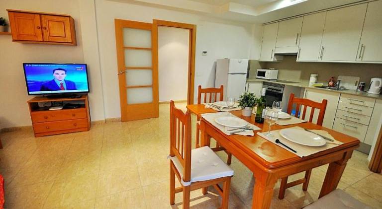 Holiday apartment with patio in Lloret de Mar