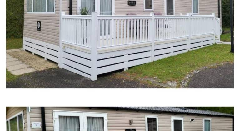 Lodge with barbecue, pool & sauna in Ringwood
