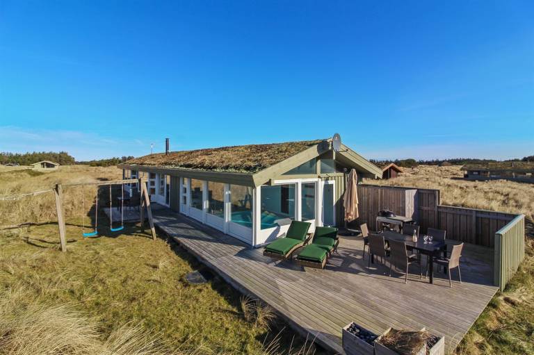 Ferienhaus mit Hund in Grønhøj für max. 10 Personen