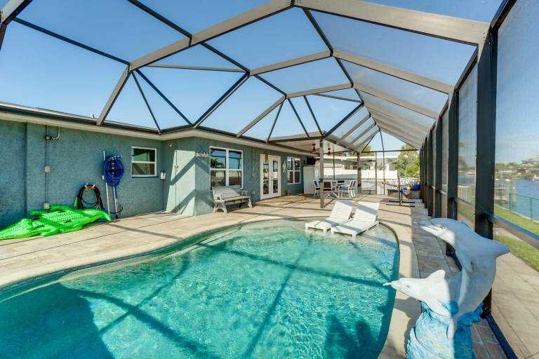 Private Dock & Pool: Port Charlotte Escape! in Port Charlotte, FL