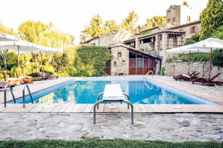 Colle Surya – Agriturismo con piscina in Umbria tra natura, benessere e sapori autentici: Camera Eremo — photo 5
