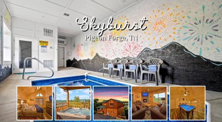 Cabin Bliss Near Parkway, Hot Tub, Pool, Dogs OK in Pigeon Forge, TN