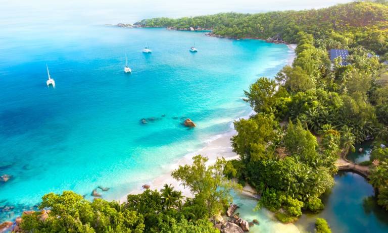 Hausboot Praslin