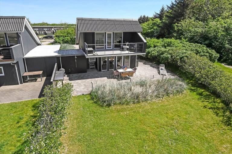 Vacation home with terrace & grill in Ringkobing