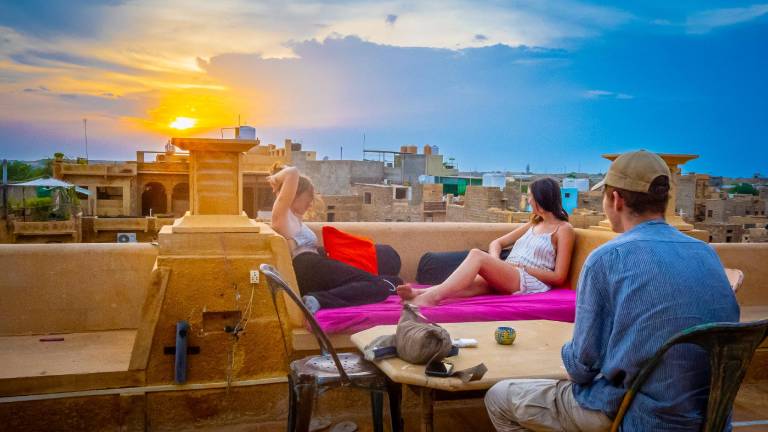 Open Road Hostel and Cafe in Jaisalmer