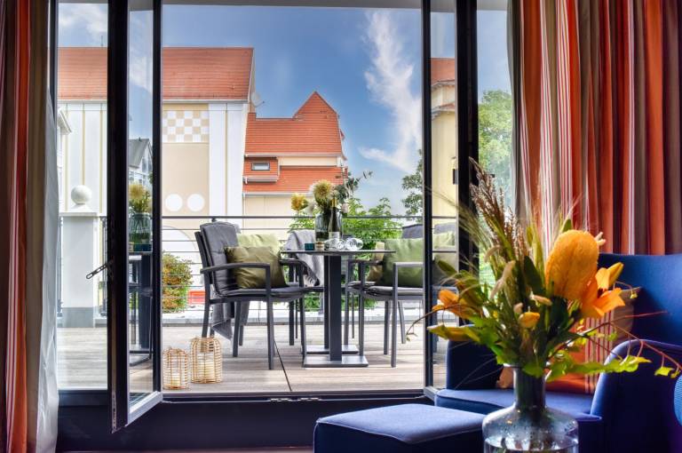 Entspannter Ostseeurlaub: Ferienwohnung Strandperle in Binz mit Seeblick in Binz