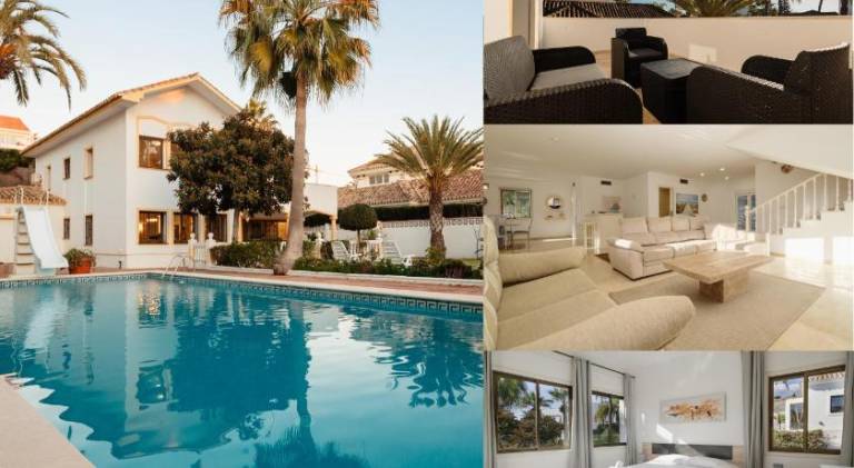 Big villa with BBQ, garden & patio | Close to the beach | Good for workation | Pets allowed in Marbella