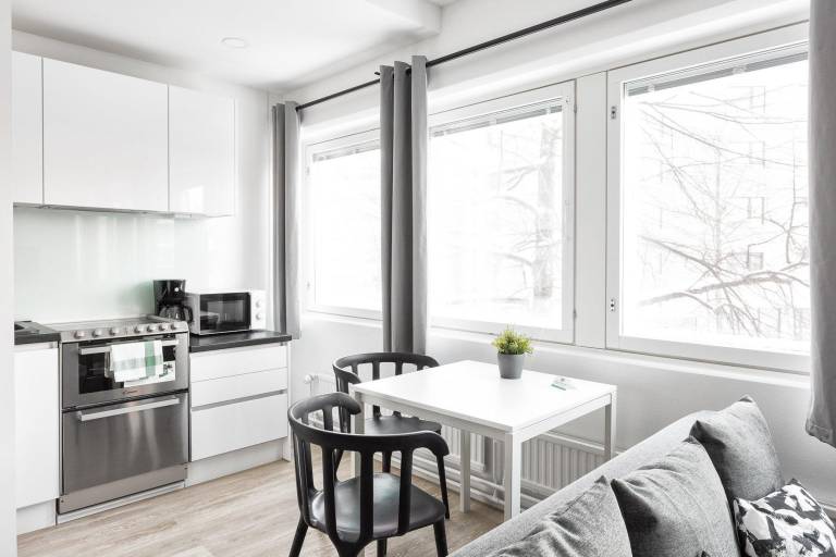 Serviced apartment with sauna in Vantaa