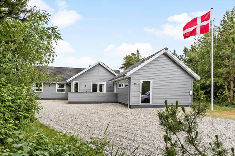 Ferienhaus mit Hund in Kongsmark, Rømø für max. 18 Gäste