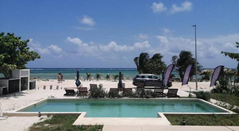Holiday apartment with 1 room for 2 persons in Mahahual