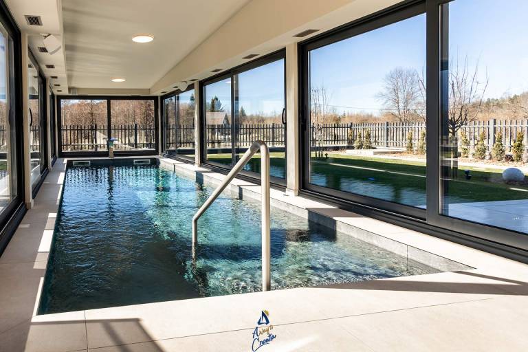 Luxury 3BR Mountain Spa Villa with Heated Pool — photo 4