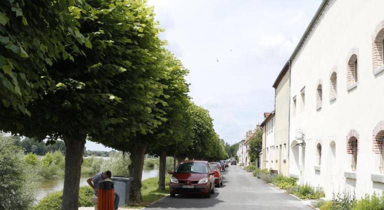 Locations de la centrale de Belleville