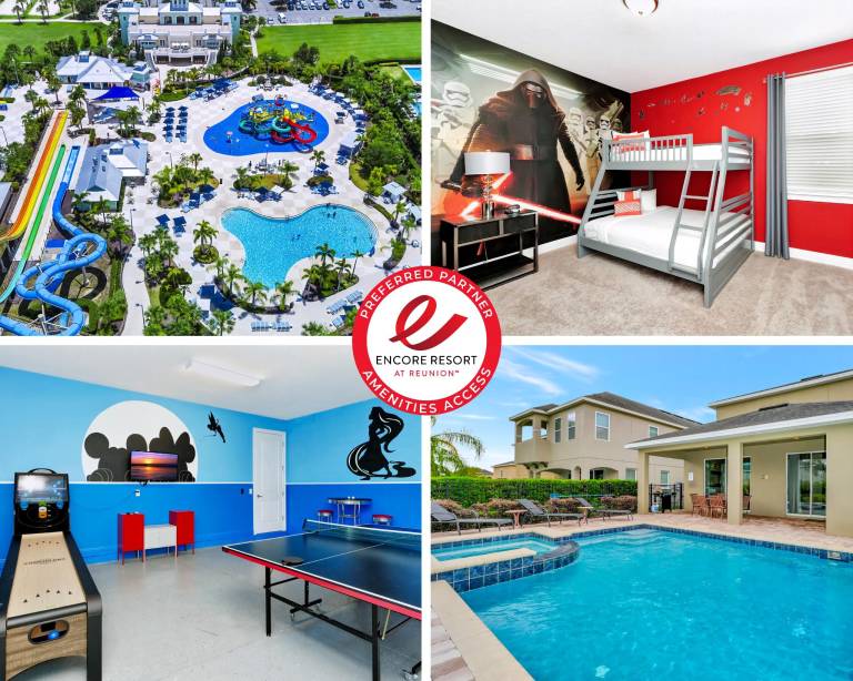 Vacation home with private pool in Osceola, FL