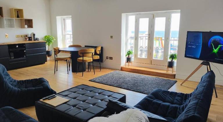 Holiday apartment with patio in Great Yarmouth