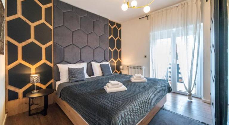 Apartment with patio in Zagreb