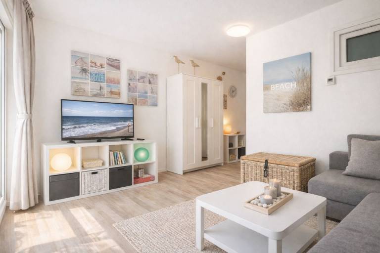 Apartment Strandlust – Komfort in Strandnähe mit Terrasse und Privatparkplatz — photo 4