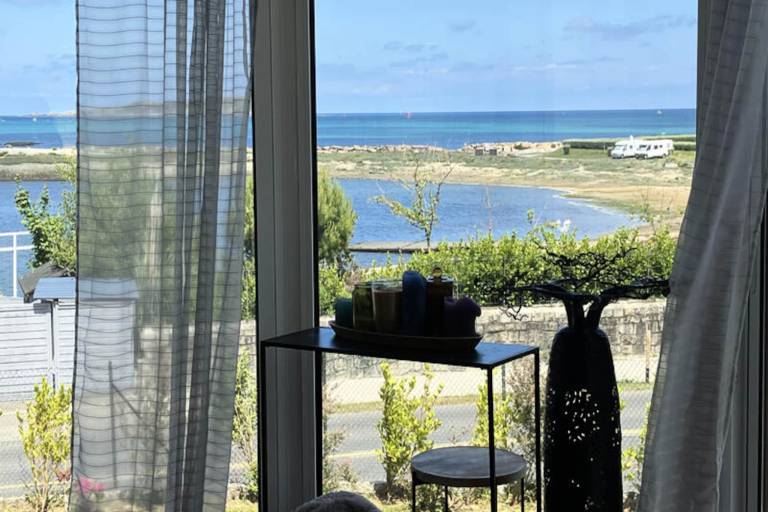 House with yard, sauna & patio | Garden view in Perros-Guirec