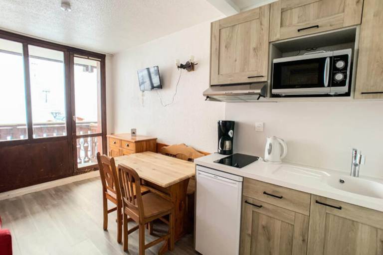 Rental apartment with 1 room for 4 persons in Tignes
