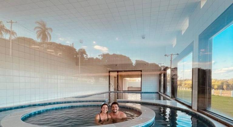 Lovely rental apartment with sauna, yard & pool | Pets are welcome in Varginha