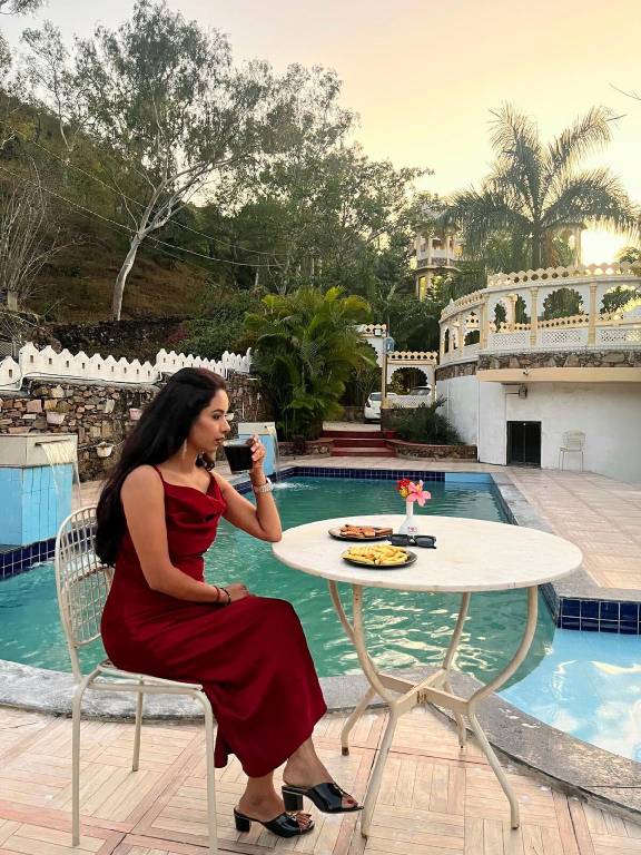 Vacation home with patio, yard & private pool | Perfect for remote work in Udaipur