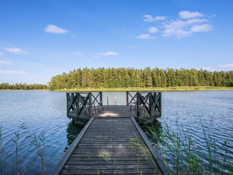 Vacation home with patio & sauna | Nature view — photo 4