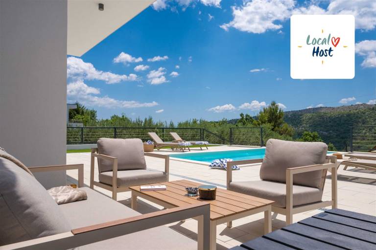 Ferienhaus in Naklice, Kroatien f&uuml;r max. 6 Personen