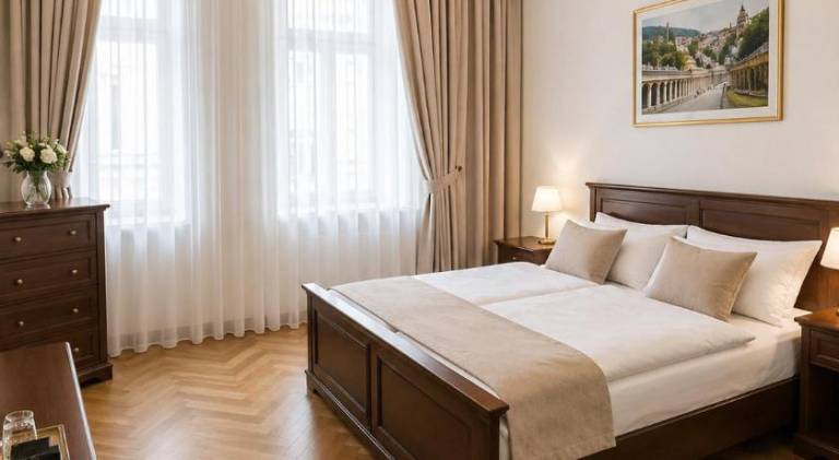 Rental apartment with 2 rooms for 5 persons in Karlovy Vary